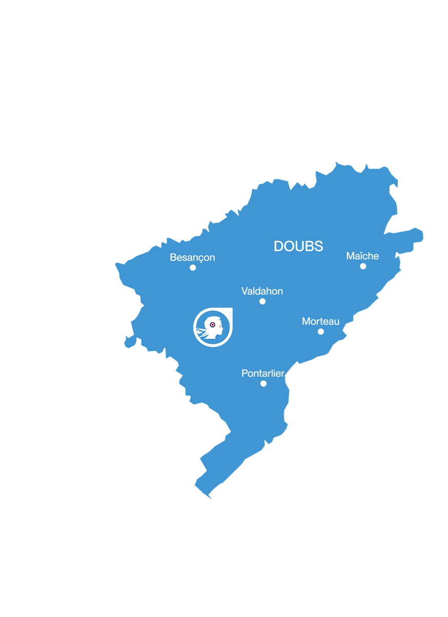 Carte Franche Comte - En Mode Action